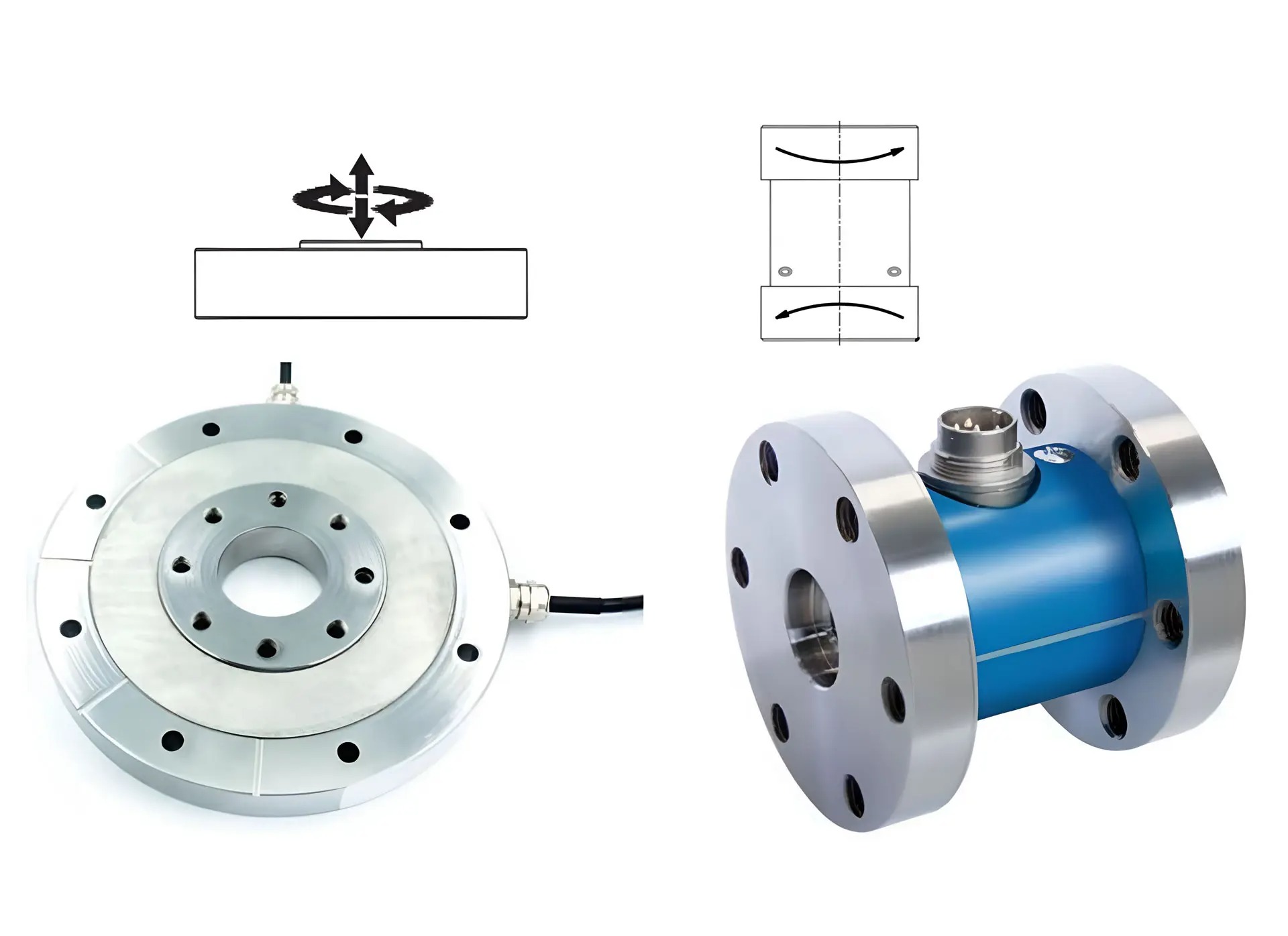 Compact 6-Axis Force Sensor for Space-Constrained Projects Compact 6-Axis Force Sensor for Space-Constrained Projects