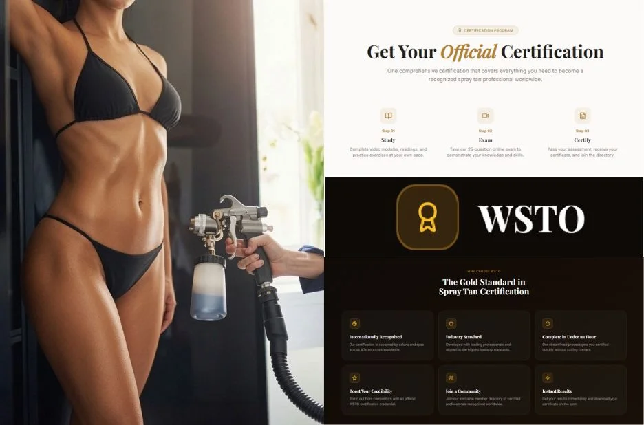 Get Certified in Online Spray Tan Training with Local Experts Near You Get Certified in Online Spray Tan Training with Local Experts Near You