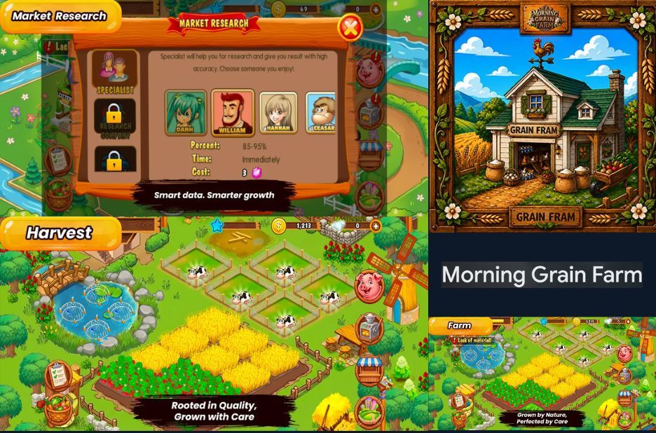 Master Grain Farming Strategies in a Farm Simulator Master Grain Farming Strategies in a Farm Simulator